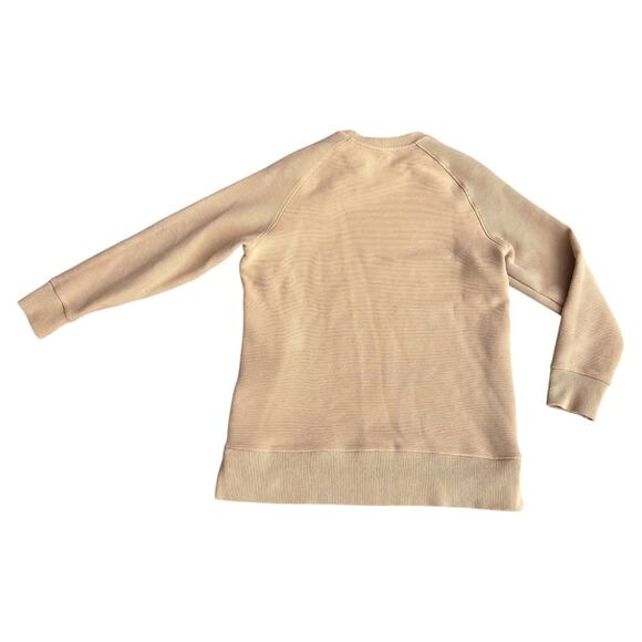 Varley Manning Ribbed Crew Side-Zip Pullover Tunic Sweatshirt Sz S - Picture 5 of 6